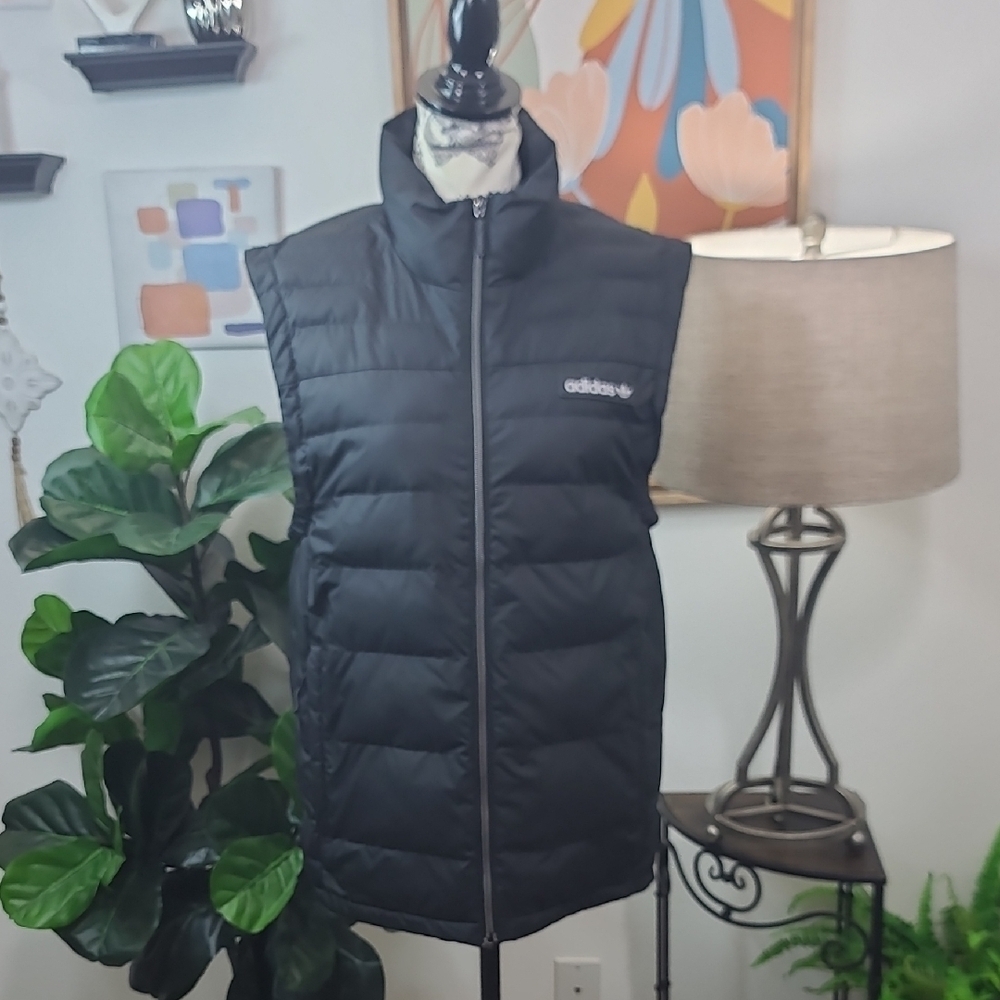 Adidas Black Puffer Vest
